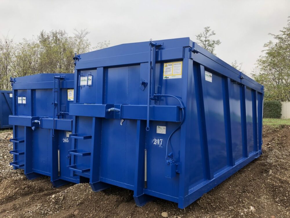 Container scarrabile chiuso 30/35mc | Container | REM Ecologia