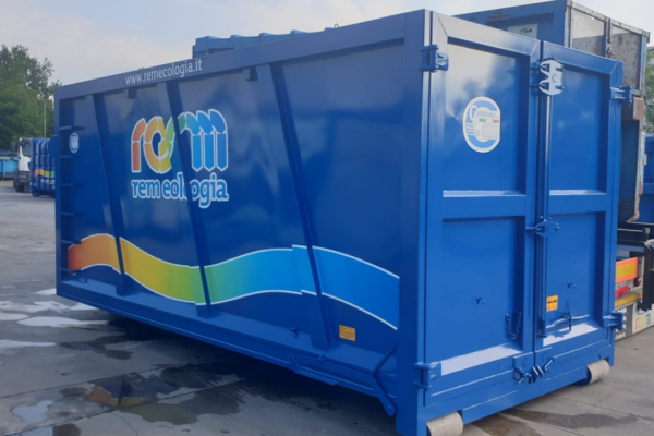 Container scarrabile aperto 25mc | Container | REM Ecologia